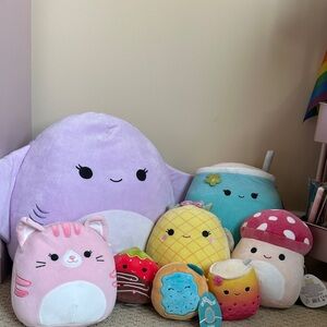 8 Squishmallows